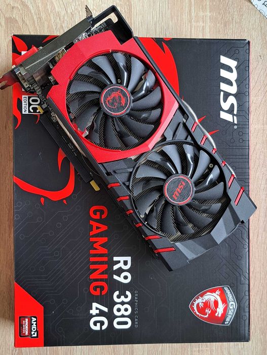 Karta graficzna MSI Radeon R9 380 Gaming 4G (4GB) Uszkodzona