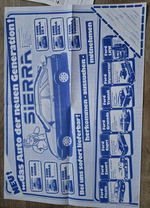 Prospekt Ford Sierra