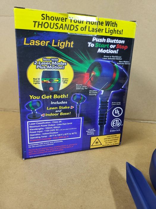 Вуличний лазерний проектор Star Shower Laser Light
