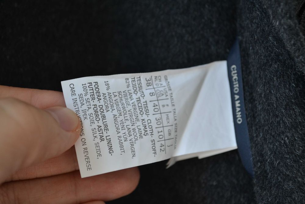 MAX MARA пальто ангора кролик шерсть Оригинал серое новое