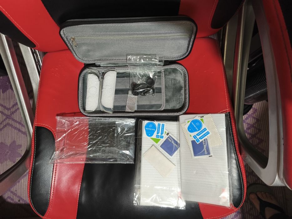 Bolsa + acessórios para nintendo switch 2