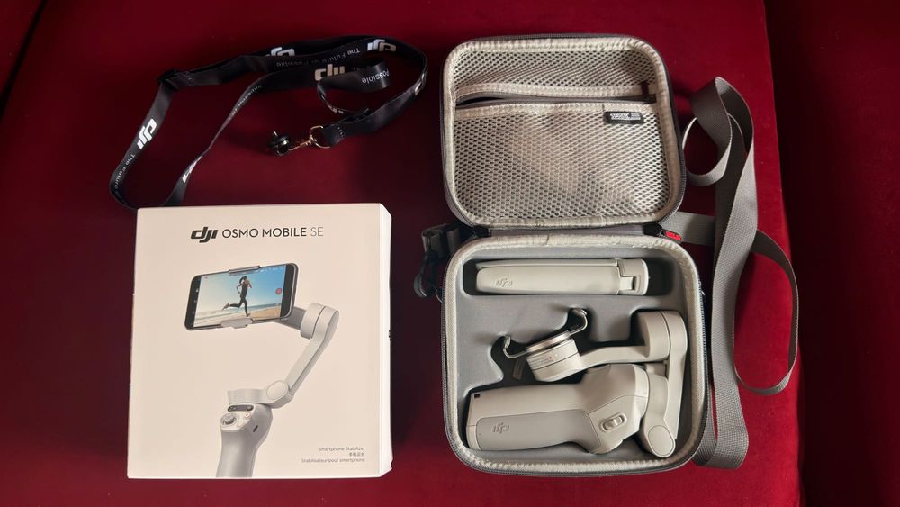 Gimbal DJI Osmo Mobile SE - NOWY + AKCESORIA