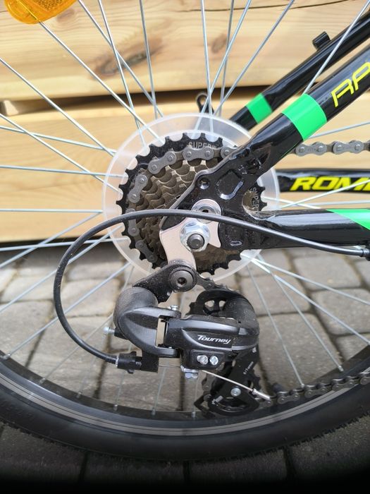 Rower  Górski  MTB ROMET RAMBLER 24 Shimano, rama aluminiowa