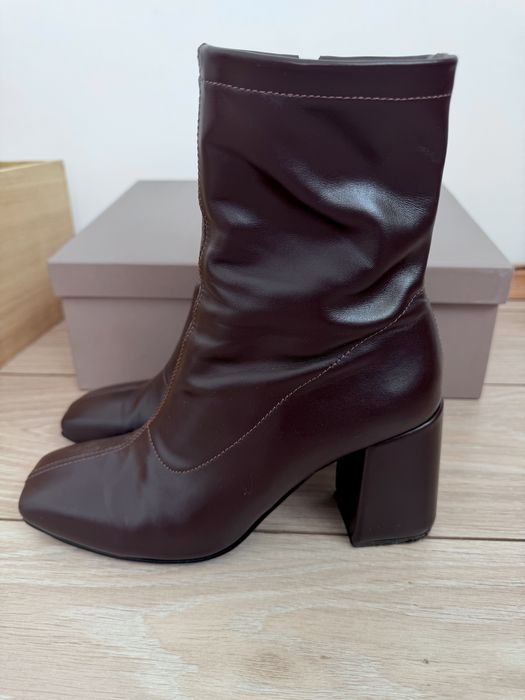 Шкіряні шоколадні ботильйони Siena