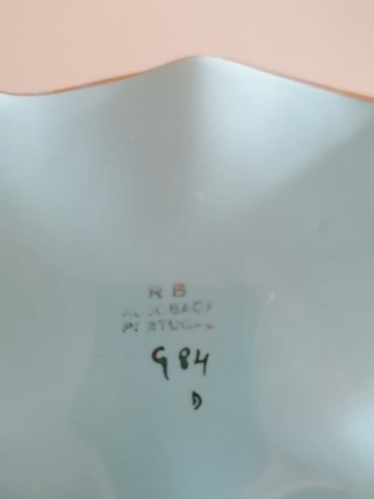 Terrina em loiça  pintado a mão, vintage