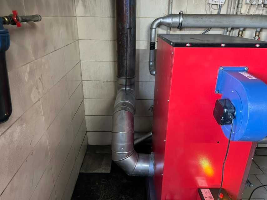 Котел на отработке Мустанг 50Т (45 кВт), котел водогрейный