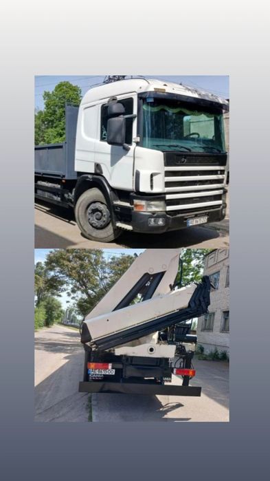 SCANIA кран-маніпулятор 2000