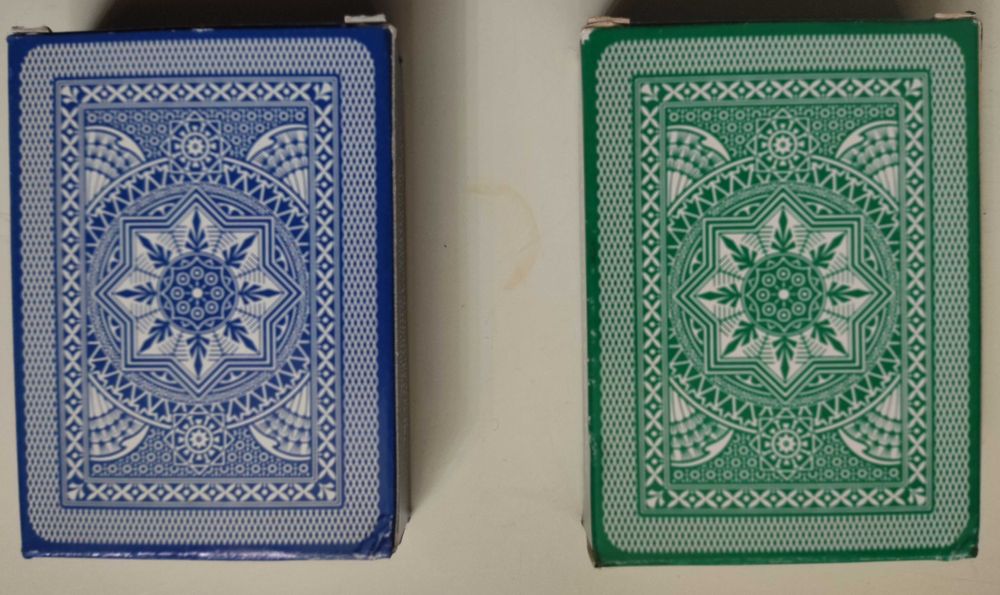 2 baralhos de cartas Modiano para Poker