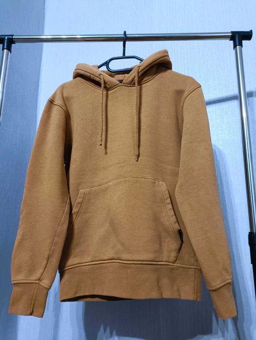 Cropp damska brązowa bluza z kapturem roz. XS stan bardzo dobry