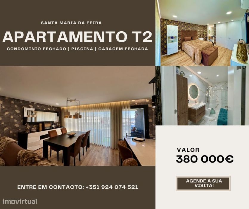 Apartamento T2 Santa Maria da Feira