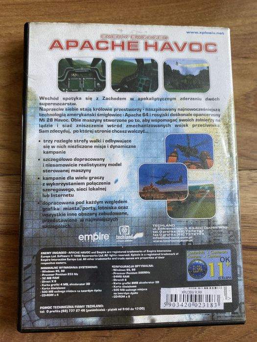 Apache Havoc Enemy Engaged polska wersja językowa