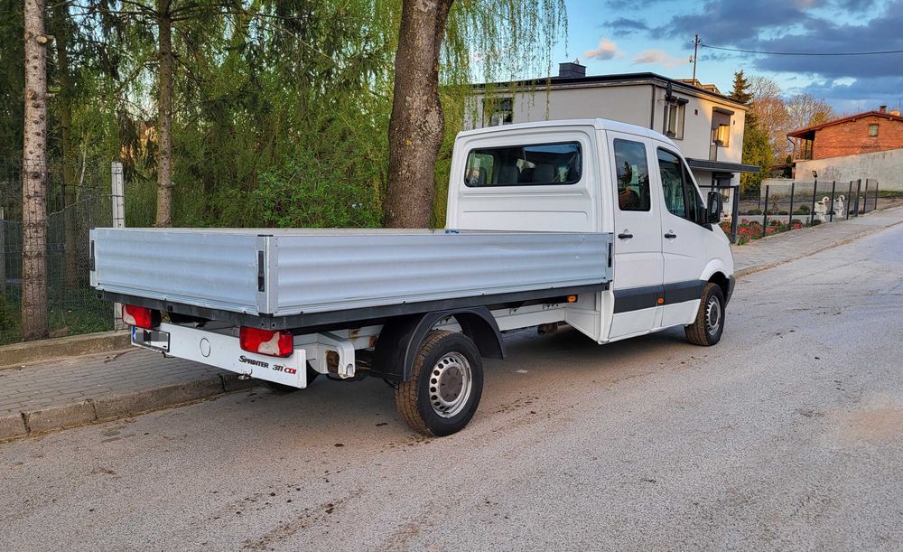 Mercedes Sprinter 906 doka 2.2cdi 311 OM646 maxi brygadowka Crafter paka 7-osobowy
