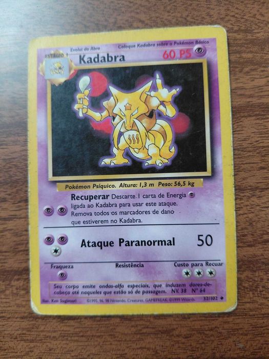 Pokemon Card - kadabra  60 PS