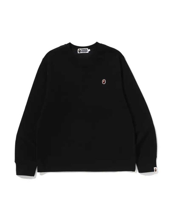 Світшот BAPE One Point чорний з принтом