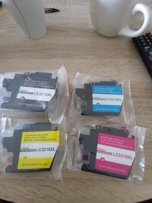 Zestaw 4wkładów LC3219XL zgodnych z drukarką Brother LC-3219 XL,