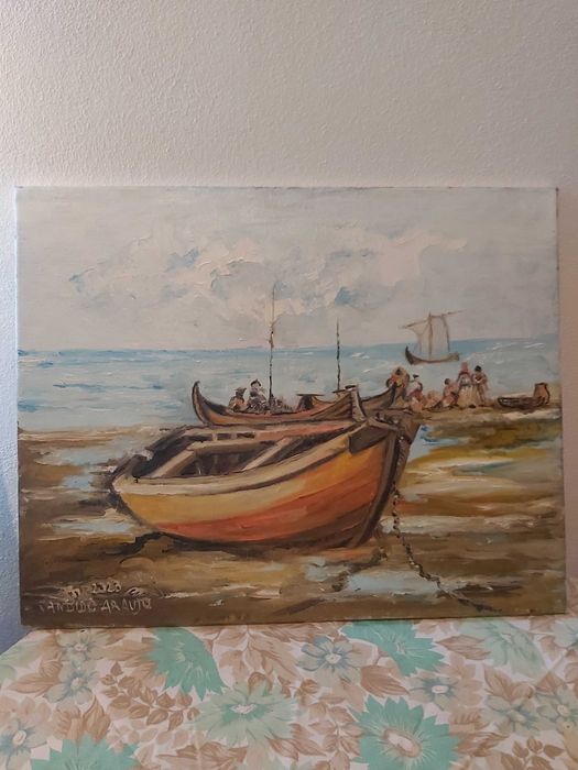 pintura acrílica sobre tela