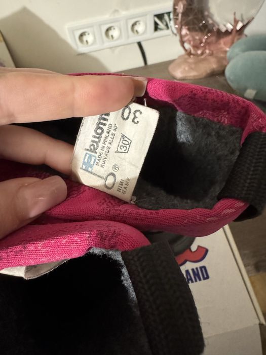 Чобітки сапожки дутіки зимові Kuoma 30 для  дівчинки