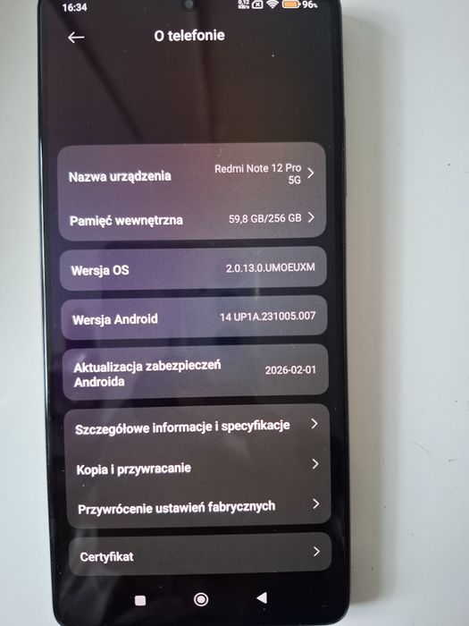 Xiaomi Redmi Note 12 Pro 5G 256GB