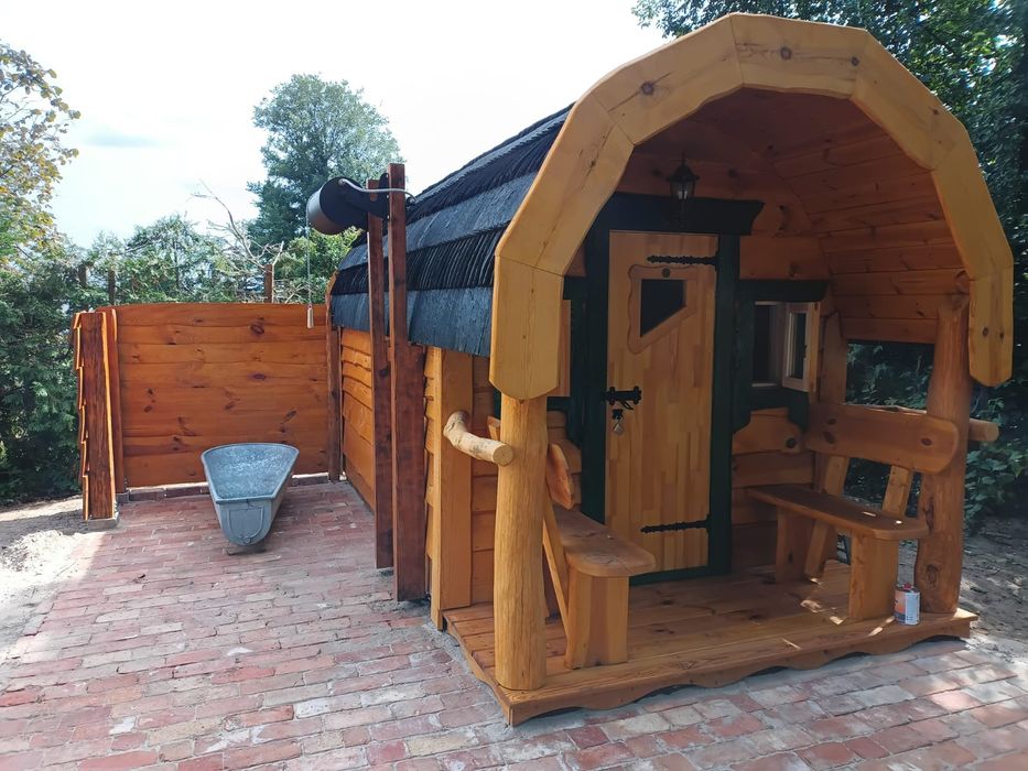 Sauna ogrodowa ocieplona