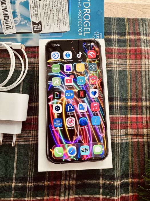 iPhone 14 Pro Max Silver 128GB /85% baterii /