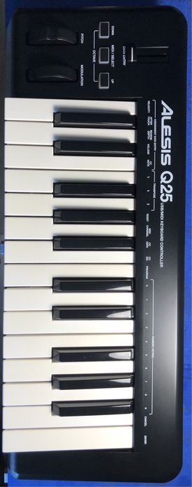 Alesis Q25 (Teclado Midi como novo, com caixa e manual)