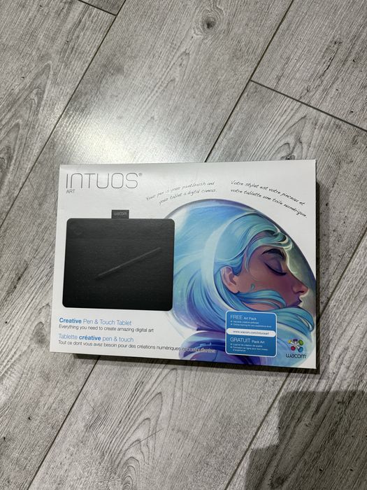 Wacom Intuos S black, zafoliowany tablet graficzny CTH-490