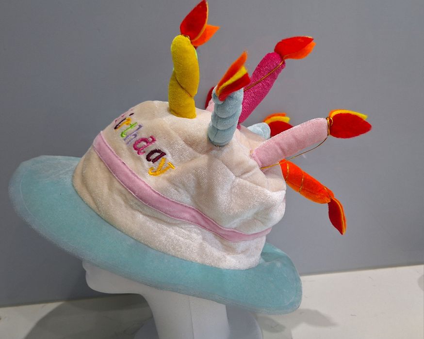 Kapelusz czapka tort urodziny