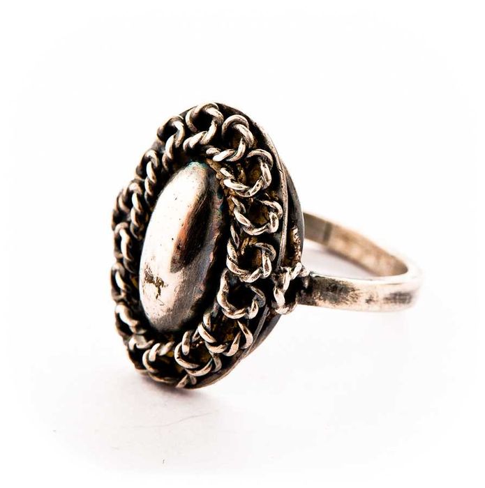 Krakowski Srebrny Pierścionek - Perła - 3,66g - IMAGO ARTIS wz. 2-711