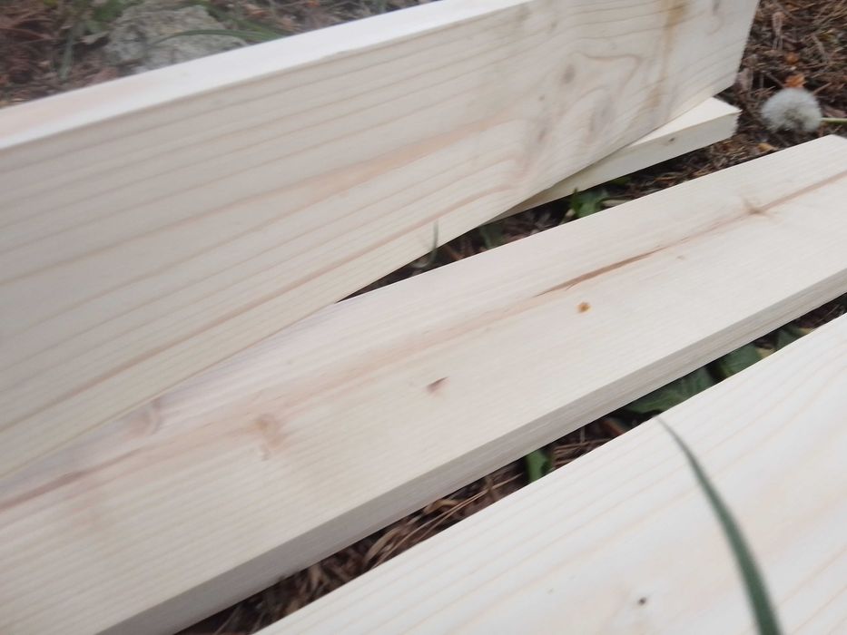 Heblowana deska świerkowa 120 cm x 9 cm