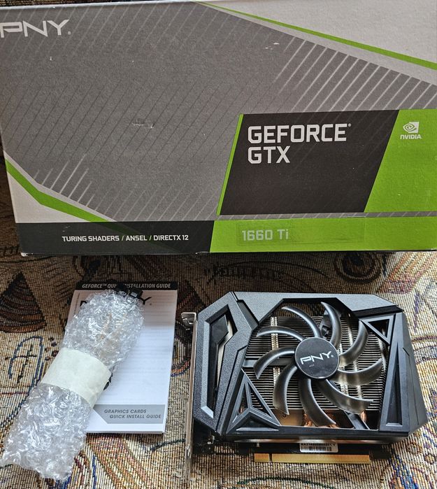 Видеокарта GTX 1660 TI PNY