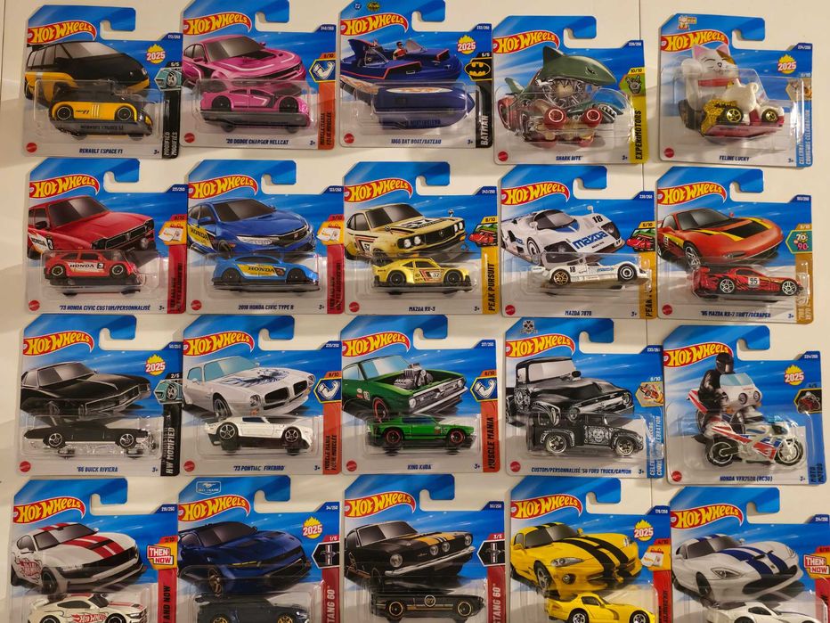 Hot Wheels 2025 duży wybór