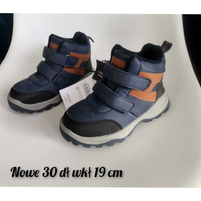 Nowe buty 30 botki ocieplone przejściowe buty 30