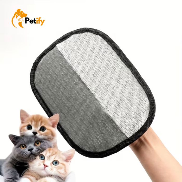 Rękawica DO USUWANIA SIERŚCI psa, kota