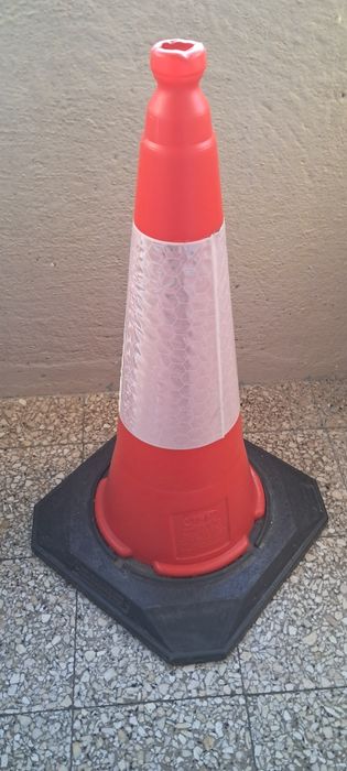 Cone de Sinalização JSP com Bandas Refletoras