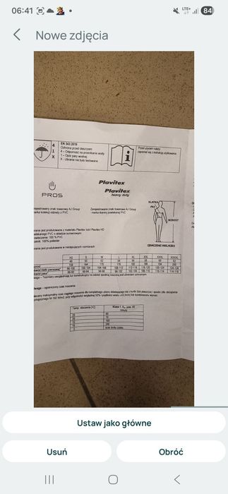 Płaszcz wodochronny