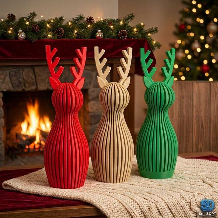 Renas de Natal Conjunto 3