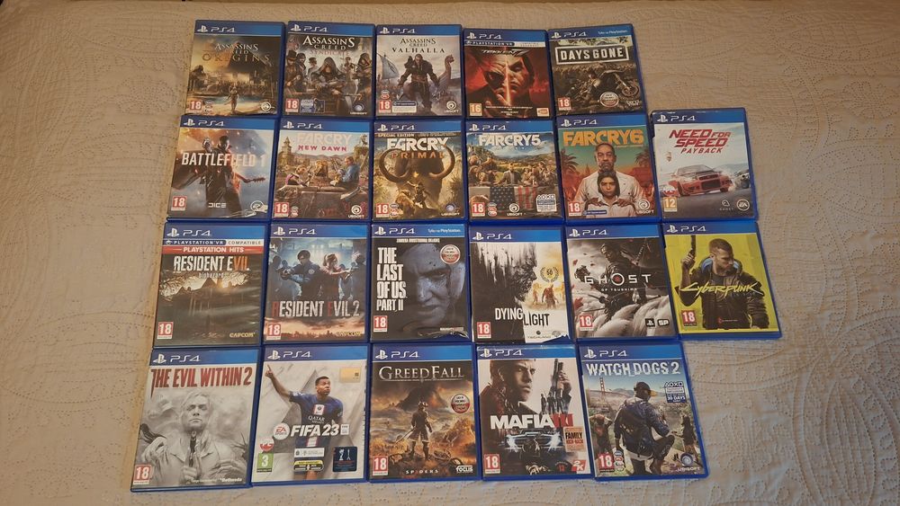Gry na ps4 ceny w opisie.