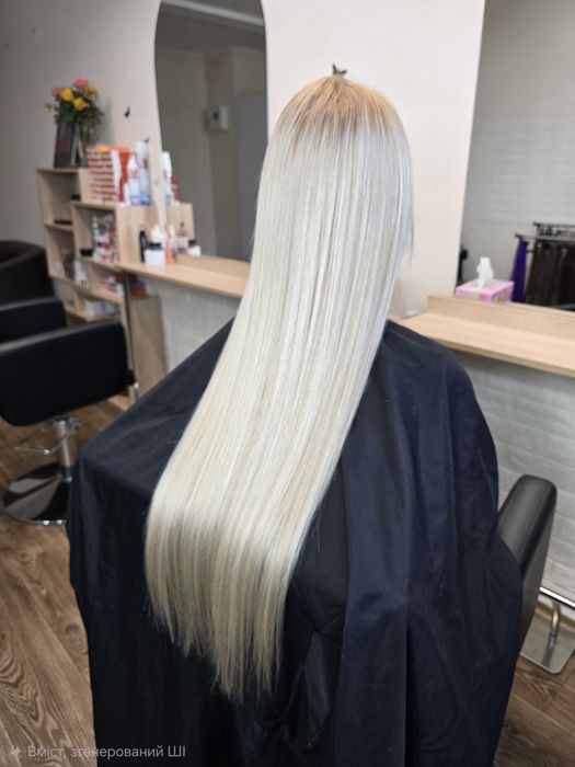 Нарощування волосся,  загущення,  донлядові процедури