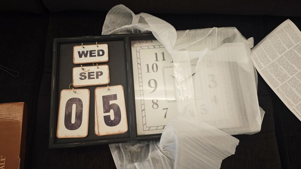 Relógio de parede novo