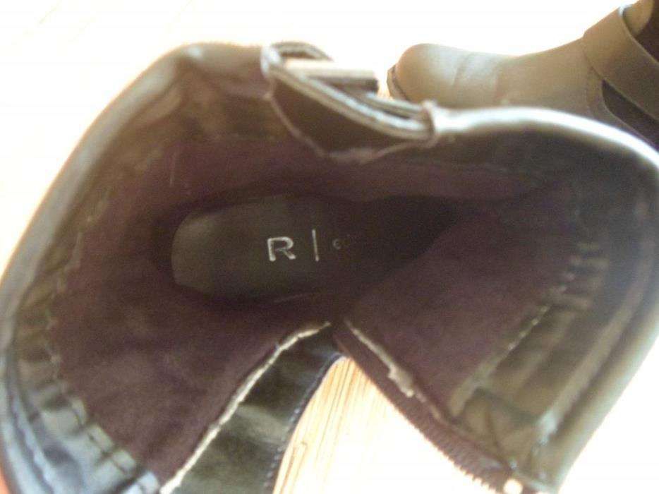 Botas Pretas Pele, 37