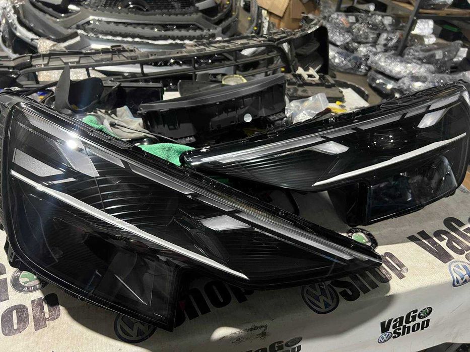 MATRIX Фары Audi Q8 Оптика Матрица Ауди Ку8 Фонари Ауди Ку 8 Фара