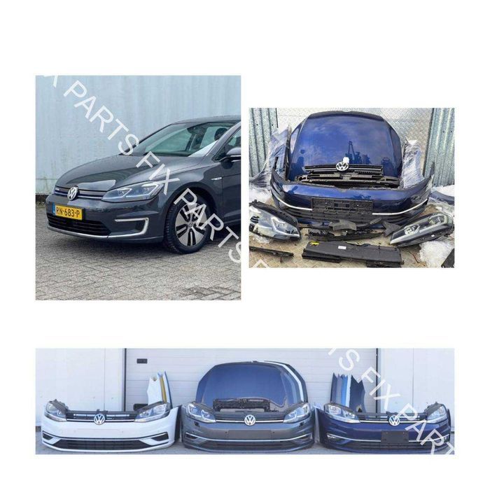 Фары VW e-Golf LED ориг блоки, решетка, бампер