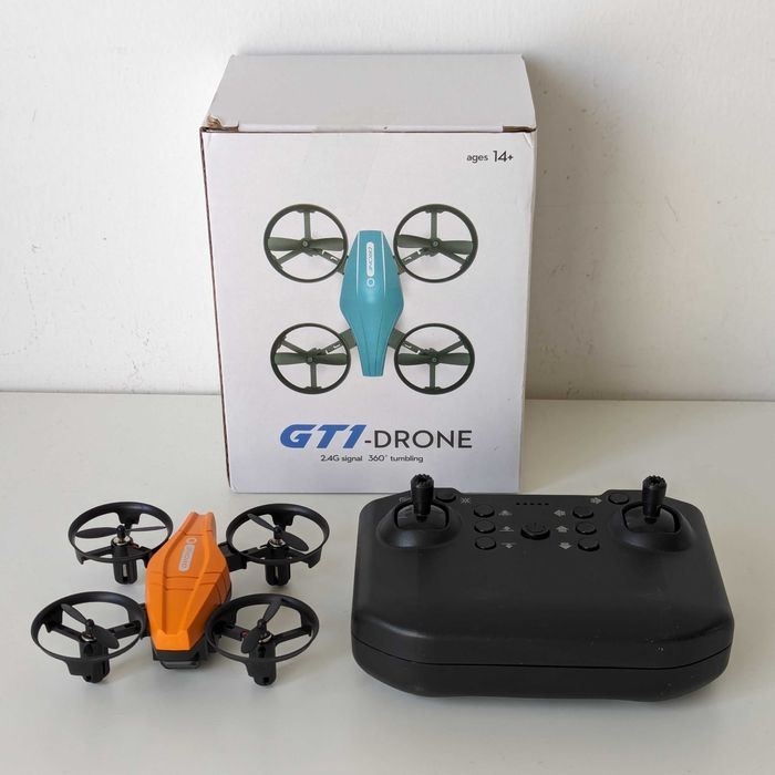 Mini Drone Quadcopter | Acrobatic | With Protective Guards | GT1 Orange64752193104131120