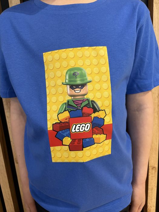 Nowe t-shirty chlopiece Minecraft, roblox, brawl stars, lego 110-140