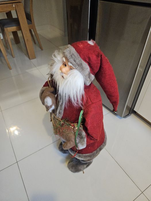 Mikołaj,  80cm wysokości, Gdańsk