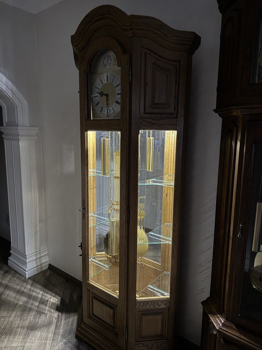 Антикварний годинник підлоговий (напольный) з боєм