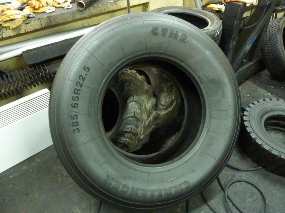 Opona używana ciężarowa 385/65R22.5 CHALLENGER CTH2; 450zł C2168