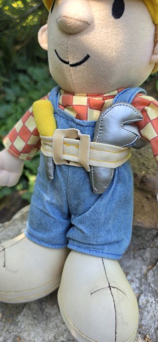 Maskotka vintage 35 cm Bob Budowniczy Builder 1998 retro lalka
