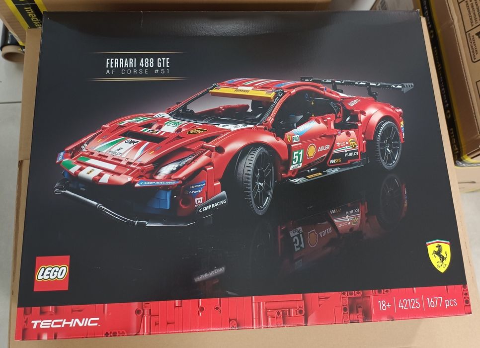 LEGO Technic 42125 Ferrari 488 GTE nowe