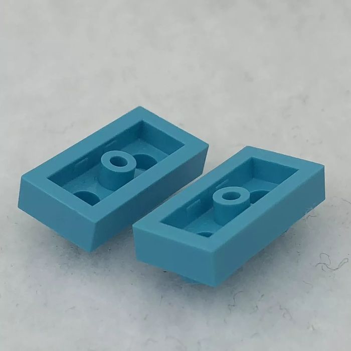 LEGO płytka 1x2 ciemny Turkusowy 3023
